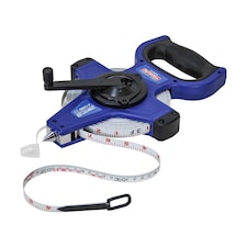 Faithfull Fast Rewind Open Long Tape - Multi Colour - 30m/100ft