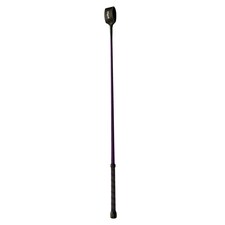 MacTack Riding Whip With No3 Leather Keeper - Purple - 26 inches