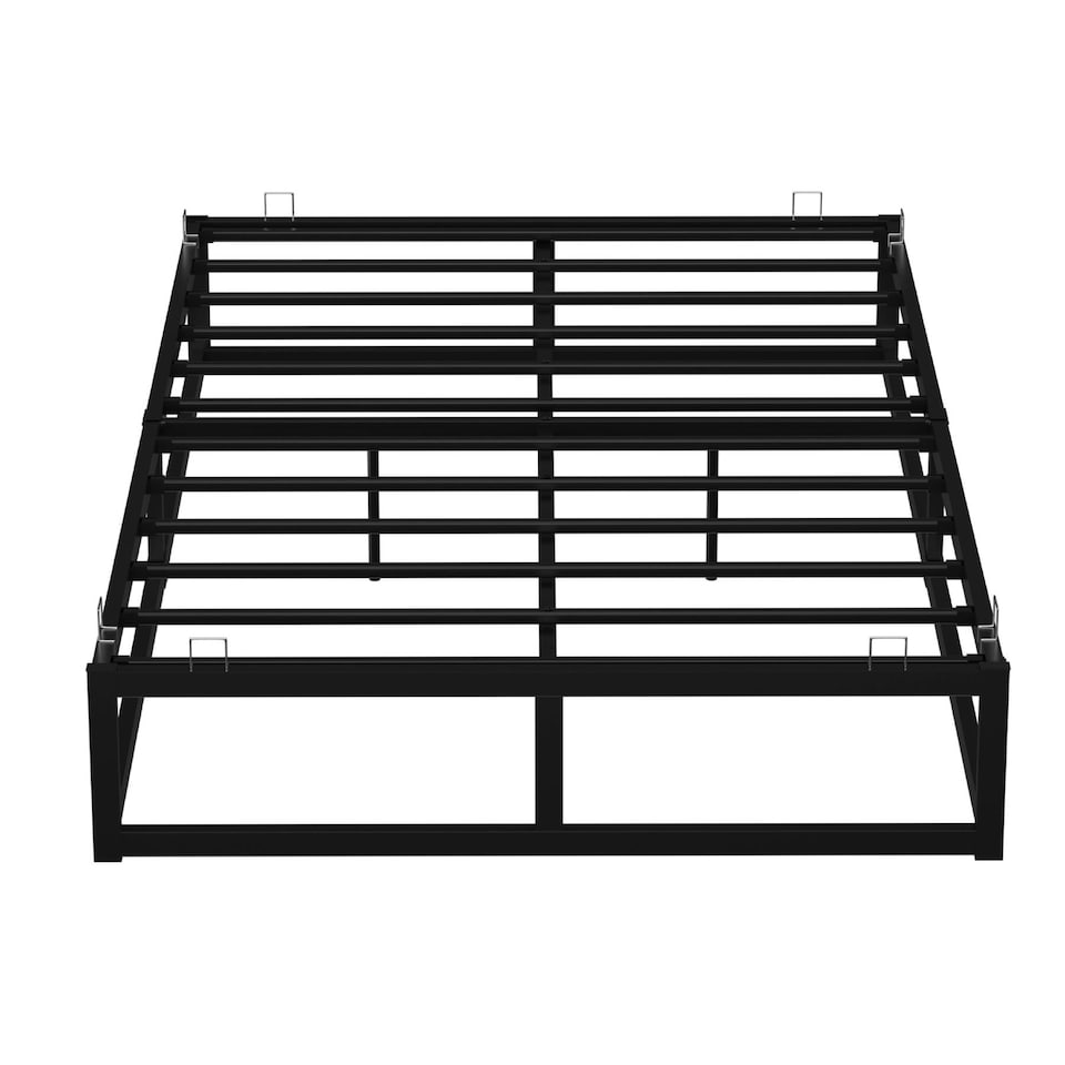 image 1 of House of Home Double Bed Frame Extra Strong Platform Metal Frame Bedroom Easy Build