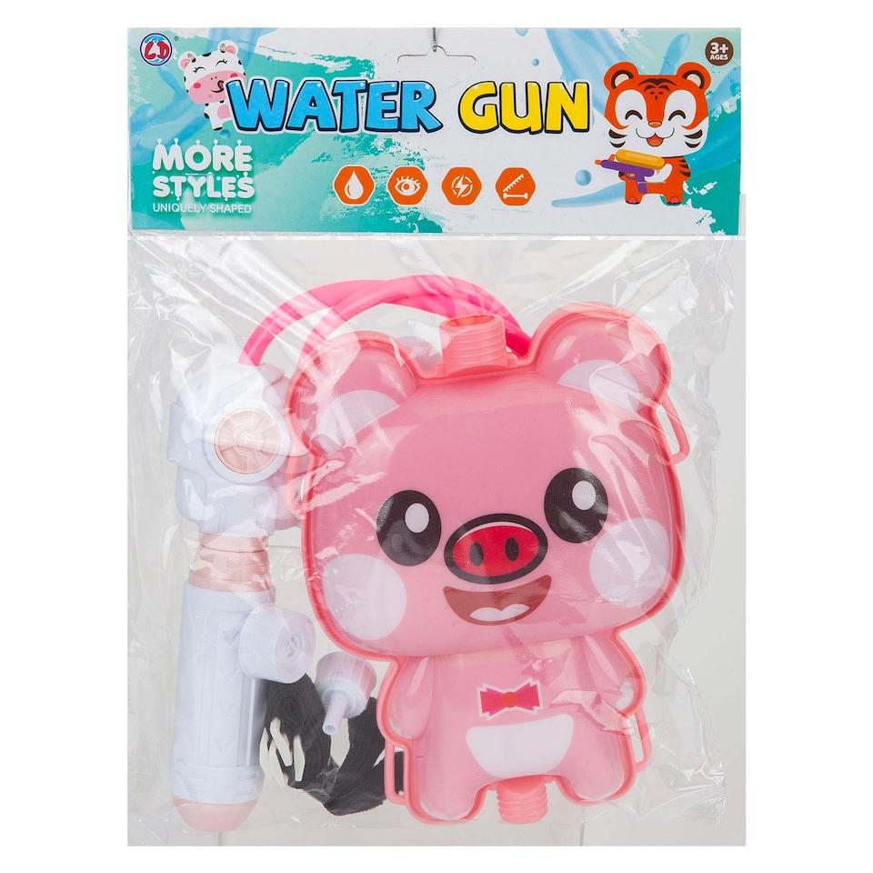 image 1 of vfm-estore Animal Backpack Water Gun Pistol - Compact 16cm x 22cm