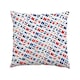 image 2 of England FA Glory Crest Filled Cushion - Blue/White/Red - One Size
