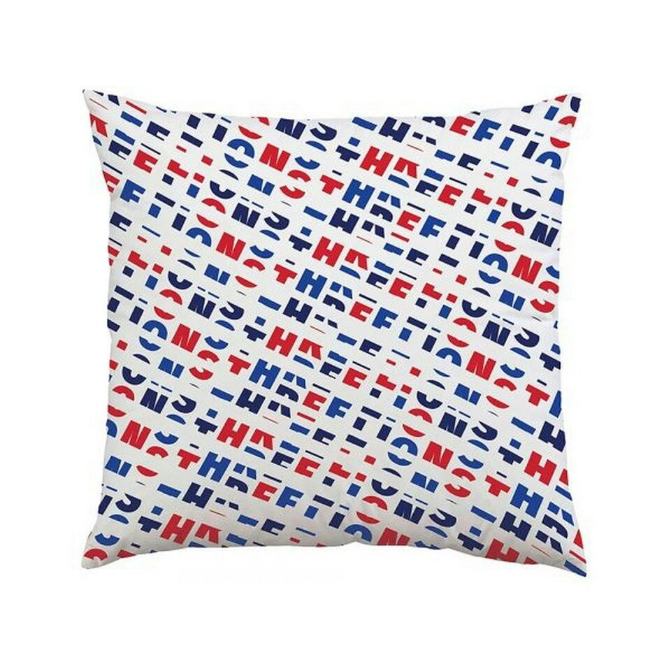 image 1 of England FA Glory Crest Filled Cushion - Blue/White/Red - One Size