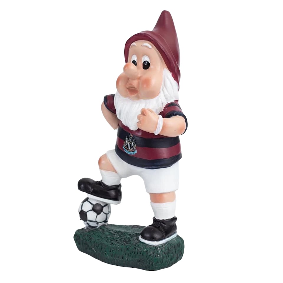 image 1 of Newcastle United FC 1996 Retro Garden Gnome | Brown | Brown/Black | One Size | 1