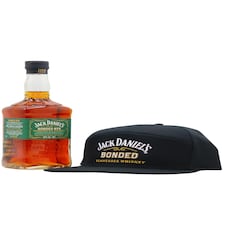 Jack Daniel's - Bonded Rye Tennessee Whiskey (Includes Hat)