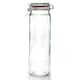 image 5 of Argon Tableware Glass Spaghetti Jar with Labels - 2 Litre - Orange Seal - Pack of 3
