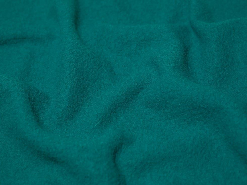 Minerva Core Range Turquoise 100% Pure Boiled Wool Coating Fabric for Dressmaking, 140cm / 55" Wide - per metre
