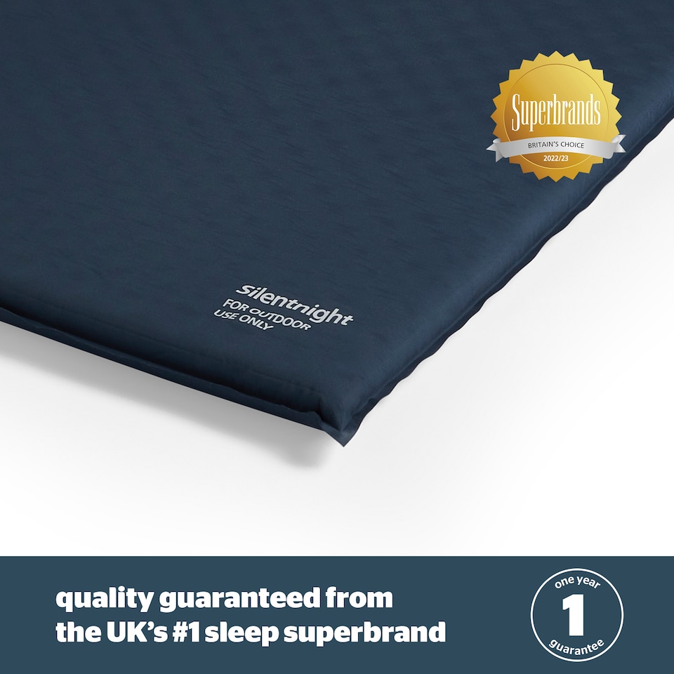 image 1 of Silentnight Camping Collection Self-Inflating Mattress - Single