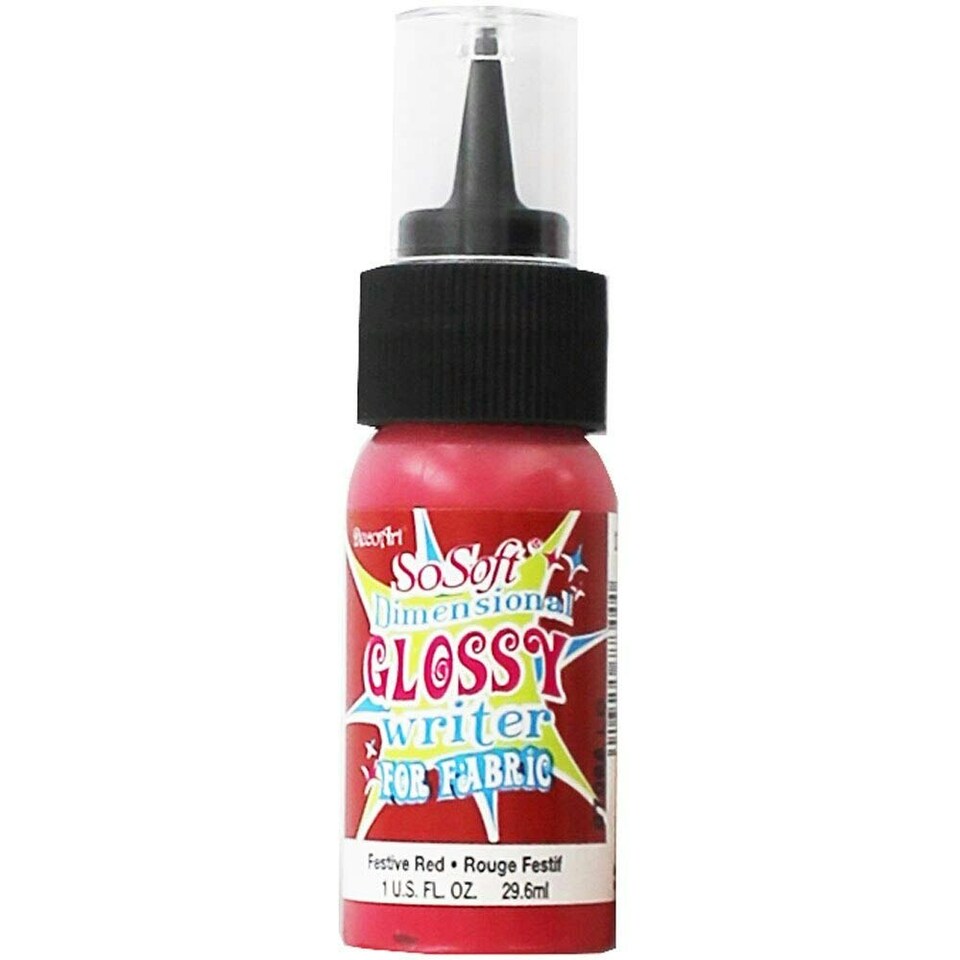 DA SoSoft Fabric Gloss Writer Festive Rd Multi