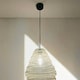 image 7 of CGC Casablanca Medium Silver Moroccan Mesh Metal Ceiling Pendant Light | Silver | Silver | Height: 34 cm Width: 30 cm Ceiling Rose Height: 150 cm