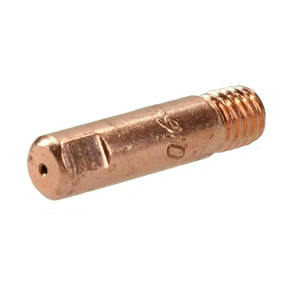 image 1 of Cebora 130 & 110 / Snap On 130 2x Shroud / Nozzle & 25x 0.6mm Welding Tips