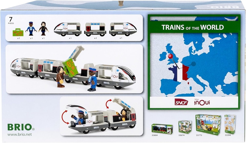 image 1 of BRIO TGV Train 36087
