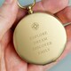 image 8 of Personalised Free Text Keepsake Compass
