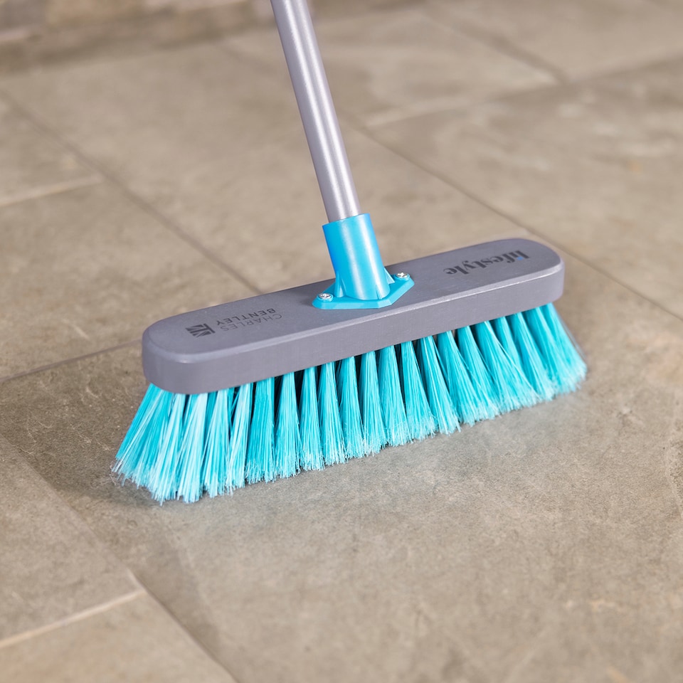 image 1 of Charles Bentley Lifestyle 12" Soft Synthetic Indoor Wooden Broom