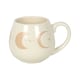 image 3 of Something Different Moon Phase Rounded Mug - Beige/White - One Size