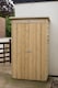 image 4 of Forest Garden Tall Pent Wooden Garden Storage Tool Store - Outdoor Patio Storage