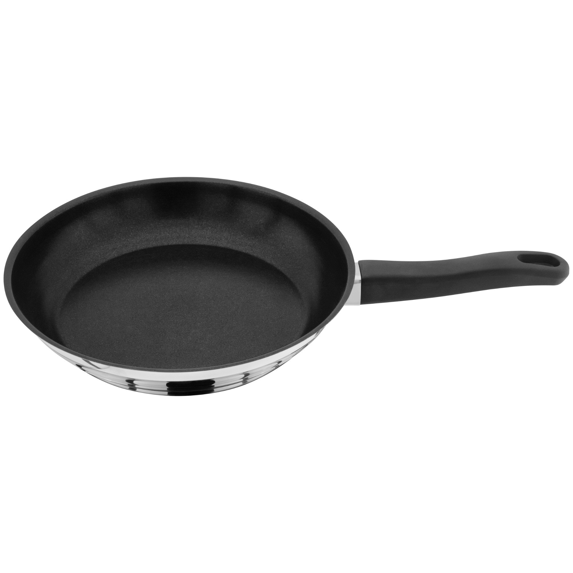 Judge Essentials, 26cm Frying Pan, Non-Stick in Metallic Silver