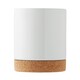 image 3 of MidOcean Karoo Cork Ceramic 280ml Mug - White - One Size