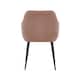 image 3 of SONARA Dining Chair Set of 2, Water-Repellent Plush Chenille Upholstered for Dining Room | Red