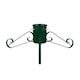 image 1 of Holly International Traditional Metal Scroll Leg Christmas Tree Stand for Real Trees to 2m - Green