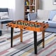 image 2 of HOMCOM Football Table Heavy Duty  84.5cm for Arcades, Pub, Game Room, 8 Rods, 2 Foosballs