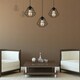 image 3 of Milagro Pendant Lamp Colin Black 3XE27