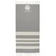 image 1 of Anders Hammam Towel - Solid Black - One Size Black | One size