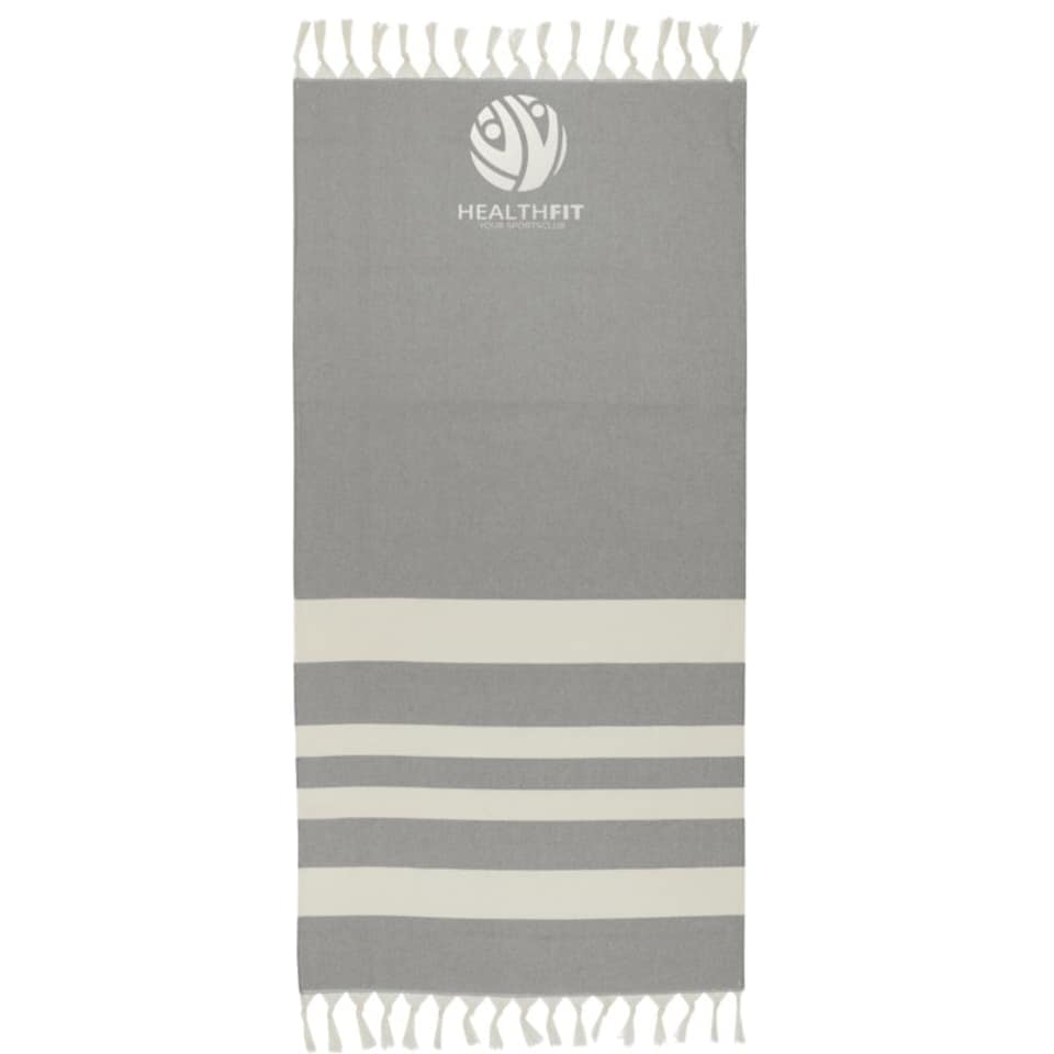 image 1 of Anders Hammam Towel - Solid Black - One Size Black | One size