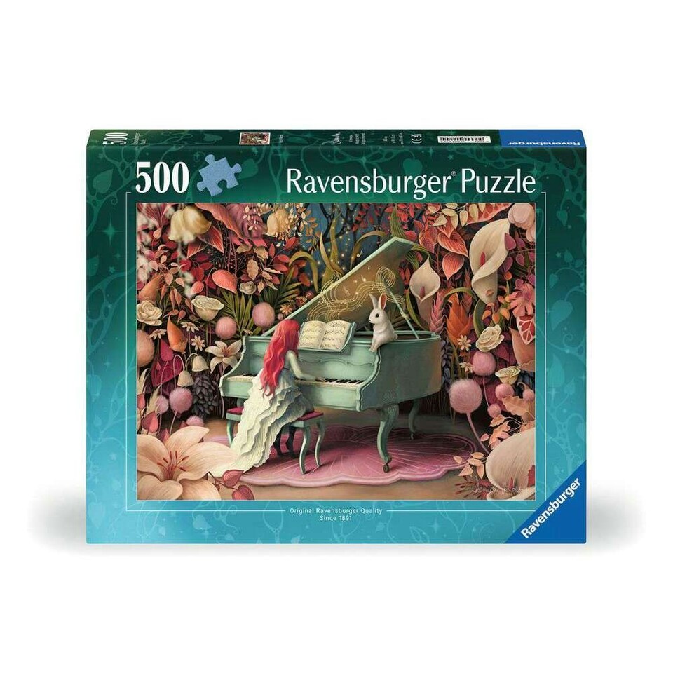 image 1 of Ravensburger Rabbit Recital 500 Piece Jigsaw Puzzle