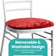 image 8 of Velvet Dining Chair Covers, Spandex High-Back Chair Slipcovers