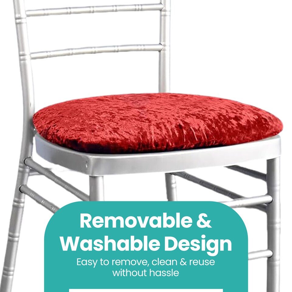 image 1 of Velvet Dining Chair Covers, Spandex High-Back Chair Slipcovers