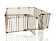 image 1 of Bettacare Wooden Dog Pen, 200cm x 200cm, Natural Wood, 76cm High, Dog Pen for Pets Dogs and Puppy, Dog Playpen | Cream | Not provided | 1