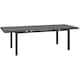 image 1 of Outsunny Extending Garden Table Outdoor for 6-8 People,Aluminium Frame