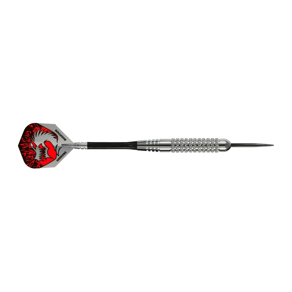 image 1 of Harrows Silver Arrows Darts - Silver/Black/Red - 20g