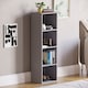 image 1 of Vida Designs Oxford 4 Tier Cube Bookcase Display Storage, Grey