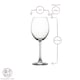 image 3 of Pasabache Enoteca Wine Glasses - 440ml - Pack of 4