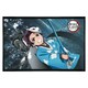 image 1 of Gloss Black Framed Demon Slayer Tanjiro & Urokodaki Maxi Poster Framed Poster