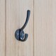 image 6 of Hammer & Tongs Hat & Coat Hook - W25mm x H80mm - Black