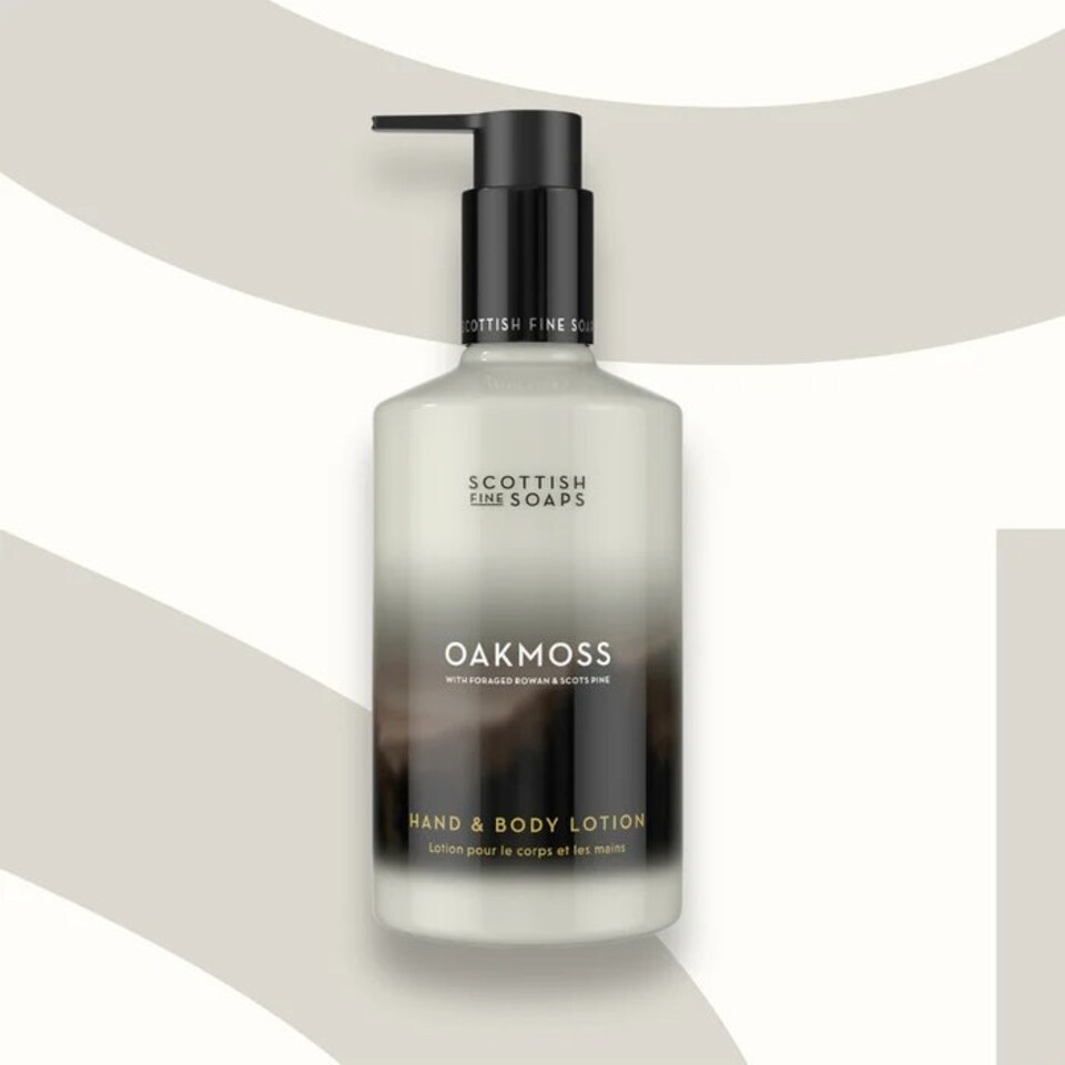 image 1 of Scottish Fine Soaps Oakmoss Hand & Body Lotion 300ml