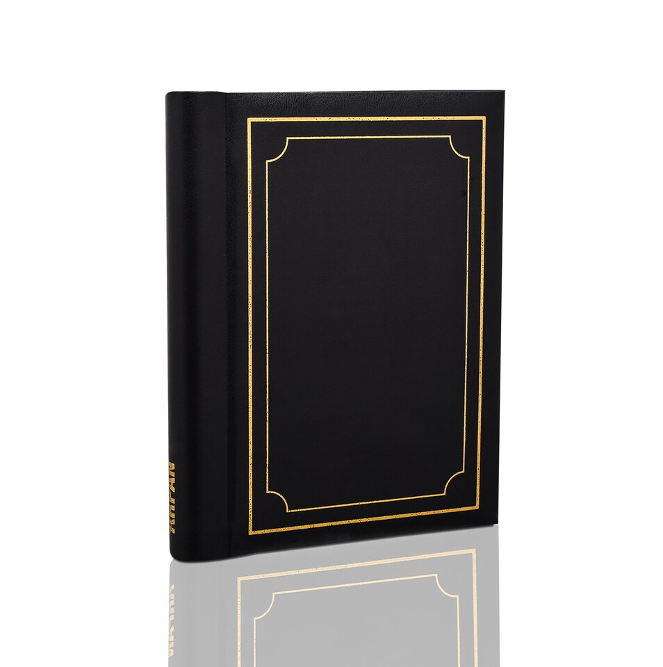 image 1 of ARPAN Self Adhesive Spiral Ring Binding Photo Album – 36 Sheets / 72 Sides – Large Sticky Page Scrapbook Memory Album for Photos, Keepsakes & Special Occasions