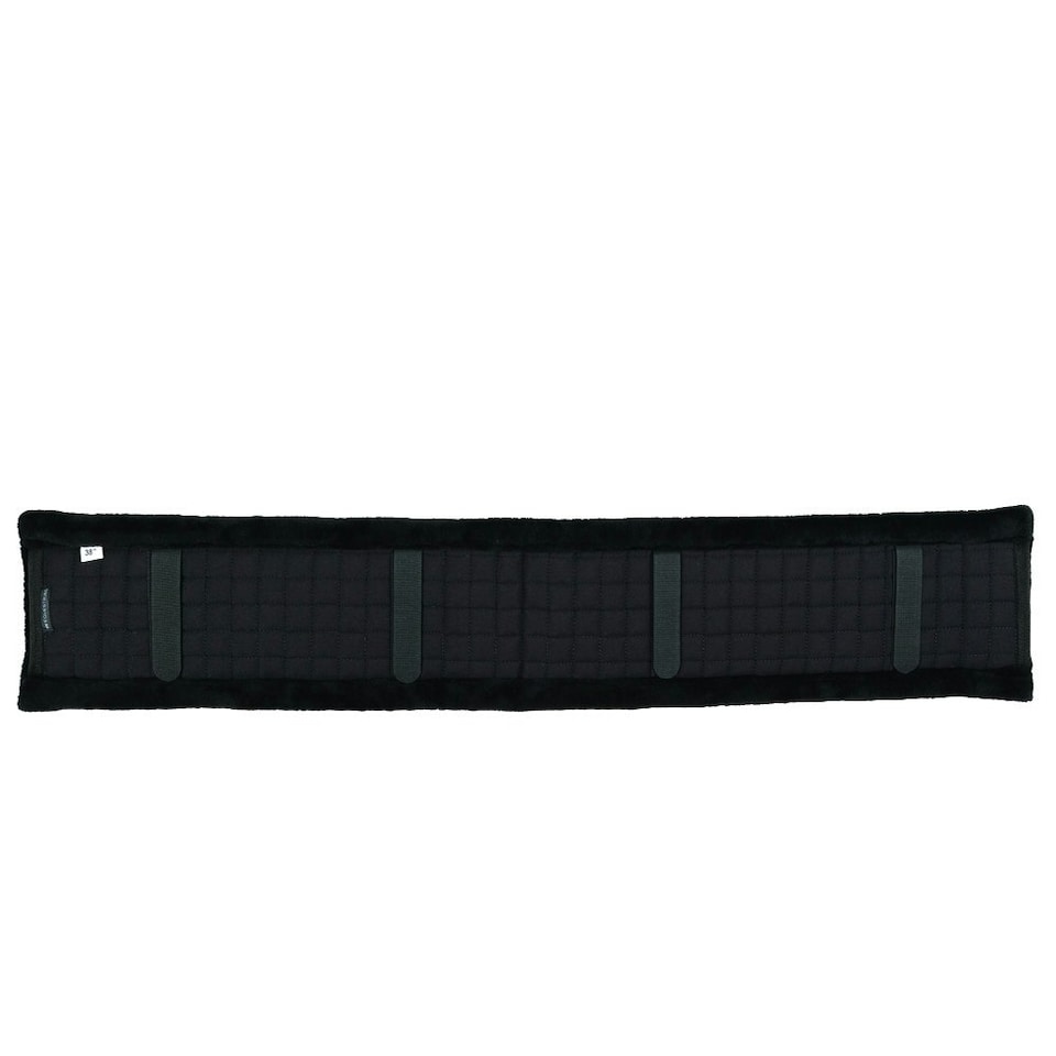 Hy Gp Fleece Horse Girth Sleeve - Black - 38in