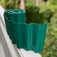 image 5 of Green Plastic Corrugated Garden Lawn Edging (9m x 15cm)