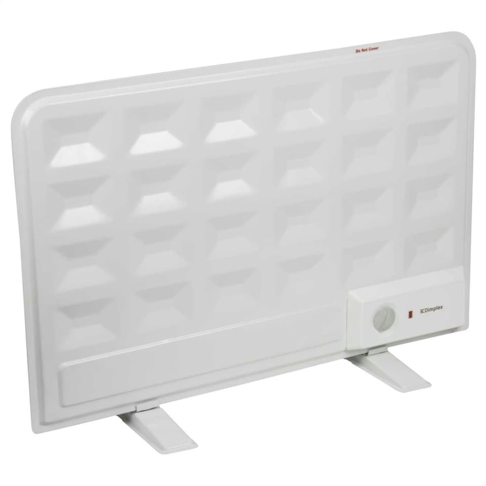 image 1 of Dimplex OFX750 750W Oil Filled Panel Heater with Adjustable Thermostat, Safety Cut-Out, Silent Operation, and Portable Design.