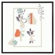 image 2 of Life & flowers (Picture Frame) Brown | Oak | XL