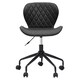 image 3 of Interiors by Premier Brent Black Armless Home Office Chair