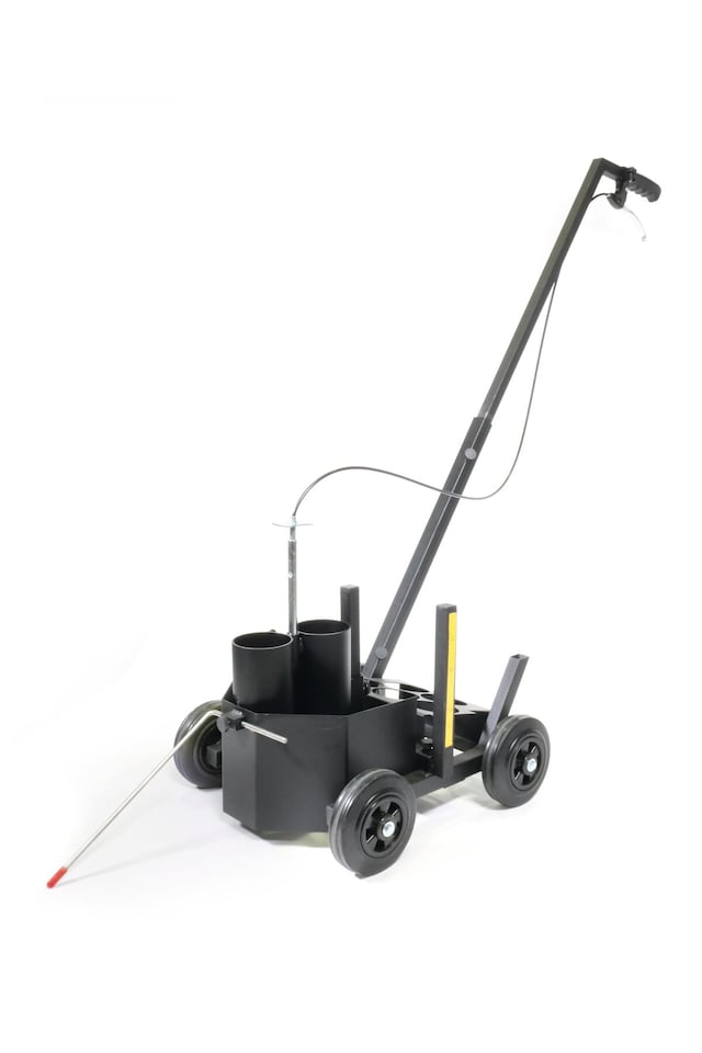 image 1 of Durable DURALINE EasyTrack Floor Marking Trolley | Adjustable Spray Paint Tool