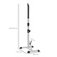 image 7 of HOMCOM Adjust Pair of Barbell Squat Racks Stand Weight Lifting Bench Press Gym