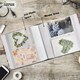 image 7 of ARPAN Slip In Case Memo Photo Album – Holds 200 Photos 4"x6" (10x15cm) – Hardcover Picture Album with Memo Writing Space for Family, Wedding & Travel Memories