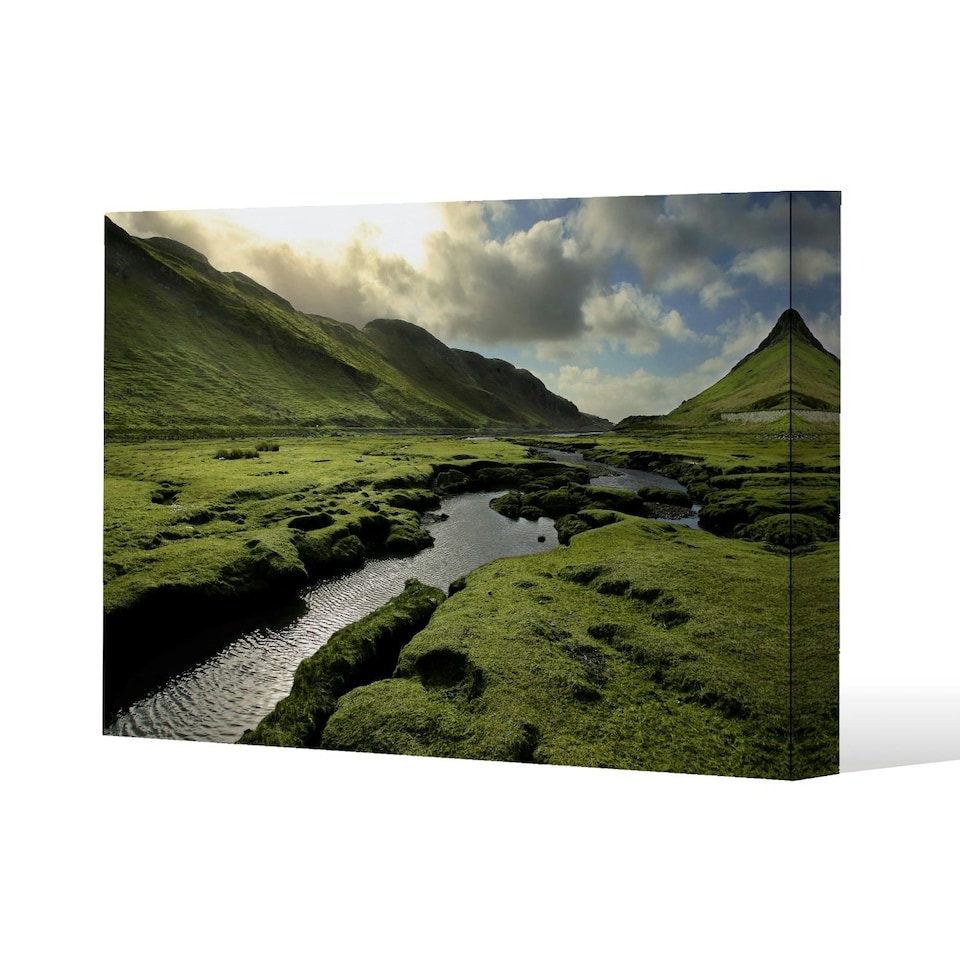 image 1 of Spring in Scotland Valley (Canvas Print)