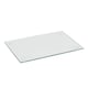 image 1 of Harbour Housewares Glass Kitchen Chopping Board - 40 x 30cm - Clear | Clear | Clear