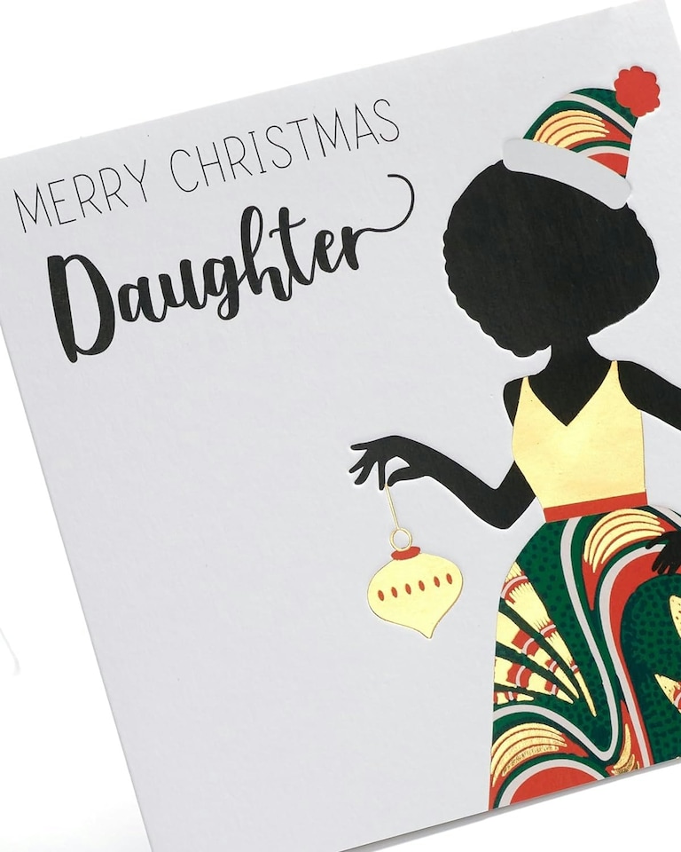 image 1 of Kindred x Afrotouch Daughter Christmas Card